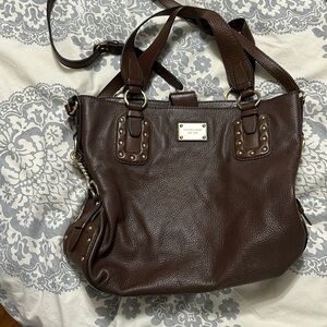 Brown MK purse
